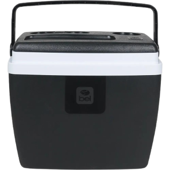 CAIXA TÉRMICA BEL 36L C/ALÇA PRETA/BRANCA