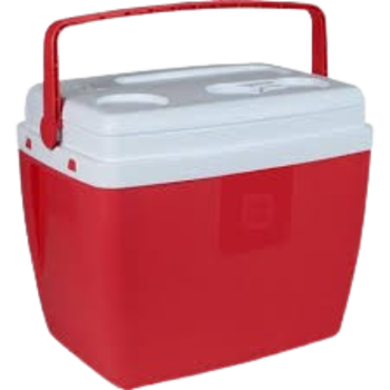 CAIXA TÉRMICA BEL 36L C/ALÇA VERMELHA
