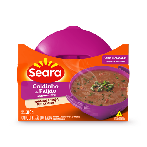 CALDO FEIJÃO SEARA 300G C/BACON