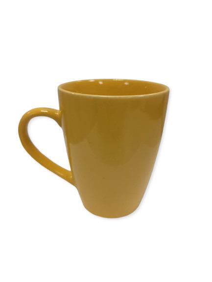 CANECA CASA DE MÃE 330ML CERAMICA AMARELA