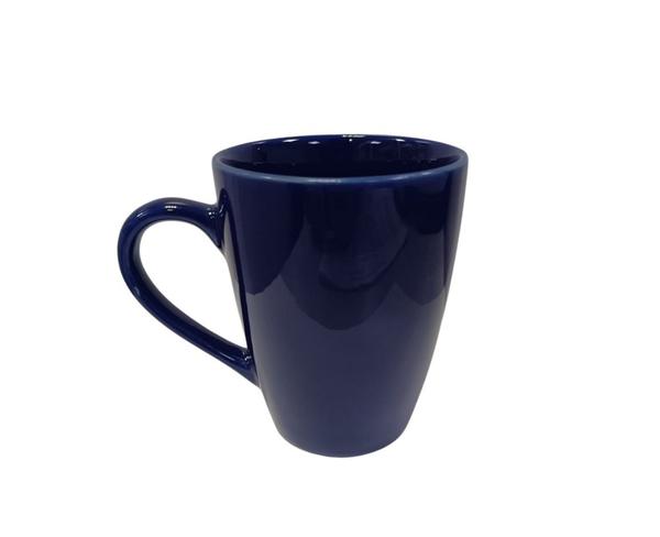 CANECA CASA DE MÃE 330ML CERAMICA AZUL MARINHO