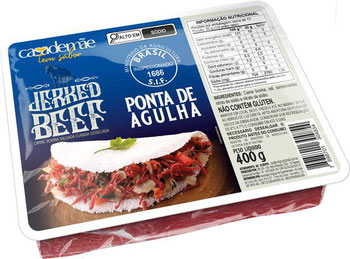CARNE SECA CASA DE MÃE 400G PONTA DE AGULHA