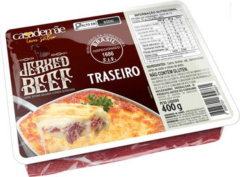 CARNE SECA CASA DE MÃE 400G TRASEIRO