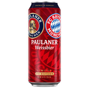 CERVEJA PAULANER 500ML LT WEISSBIER FCB