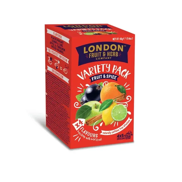 CHÁ LONDON 40G C/20 FRUIT/SPICE