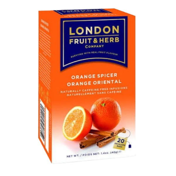 CHÁ LONDON 40G C/20 LARANJA