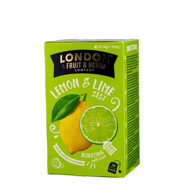 CHÁ LONDON 40G C/20 LIMÃO E LIMA