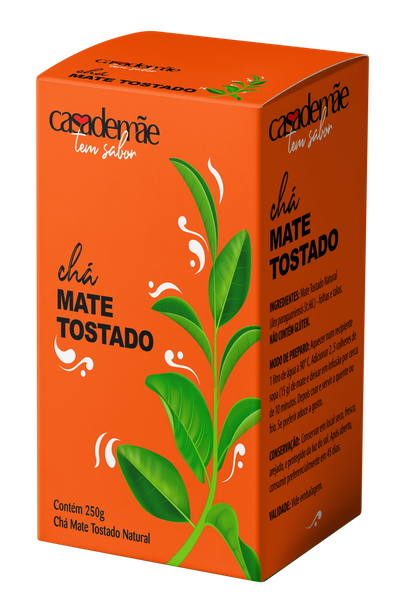 CHÁ MATE CASA DE MÃE 250G TOSTADO