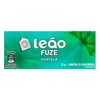 CHÁ LEÃO 25G C/25 SC HORTELÃ