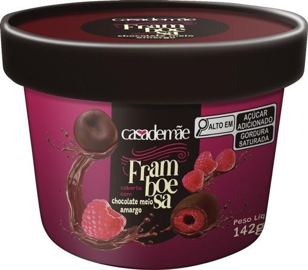 CHOCO BERRY CASA DE MÃE 142G FRAMBOESA CHOCOLATE MEIO AMARGO