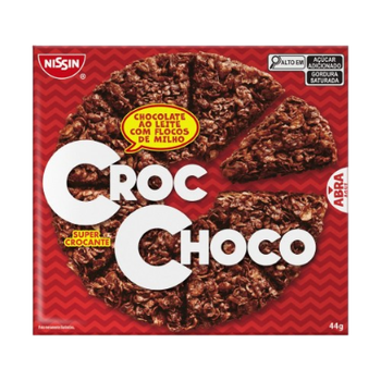 CHOCOLATE CROC CHOCO 44G C/FLOCOS MILHO CHOCO AO LEITE