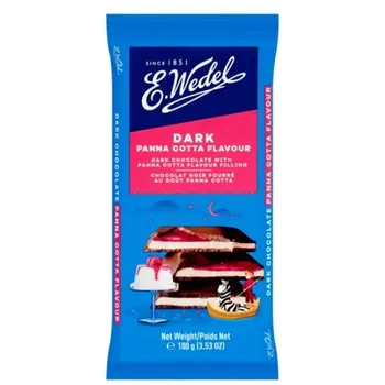 CHOCOLATE E WEDEL 100G DARK PANNA COTTA