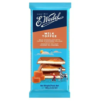 CHOCOLATE E WEDEL 100G MILK TOFFE