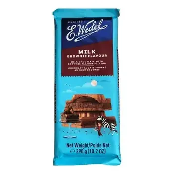CHOCOLATE E WEDEL 290G MILK BROWNIE