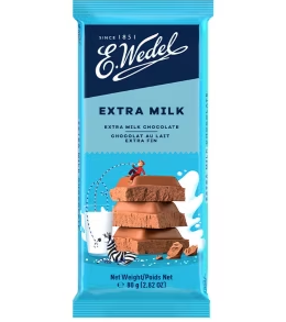 CHOCOLATE E WEDEL 80G EXTRA MILK
