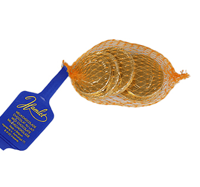 CHOCOLATE HAMLET 45G MOEDAS AO LEITE