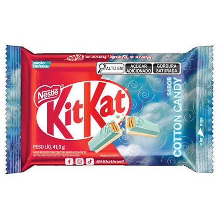 CHOCOLATE NESTLÉ 41,5G KIT KAT ALGODÃO DOCE