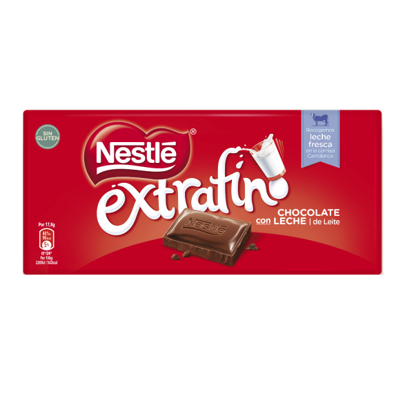 CHOCOLATE NESTLE 125G EXTRAFINO AO LEITE