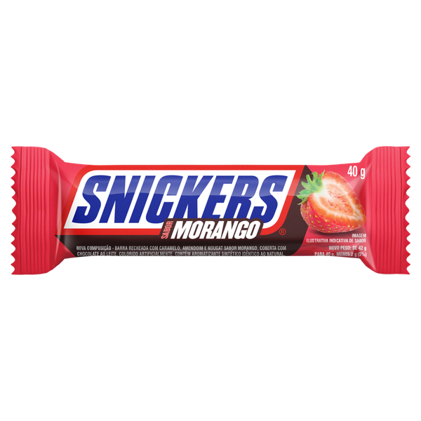 CHOCOLATE SNICKERS 40G MORANGO
