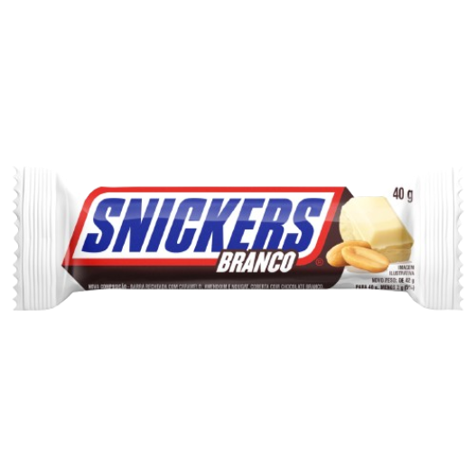 CHOCOLATE SNICKERS 40G WHITE