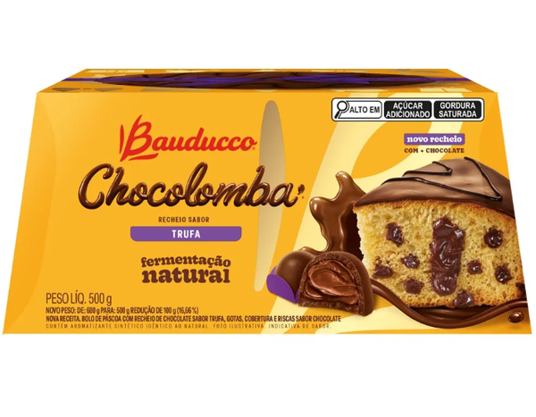 CHOCOLOMBA BAUDUCCO 500G TRUFA