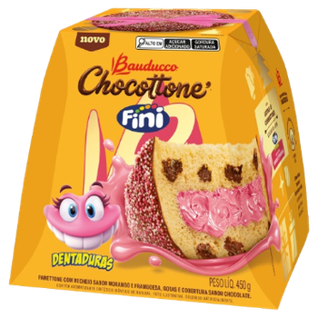 CHOCOTTONE BAUDUCCO 450G MAXI GOTAS DENTADURA