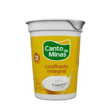 COALHADA CANTO DE MINAS 140G INTEGRAL