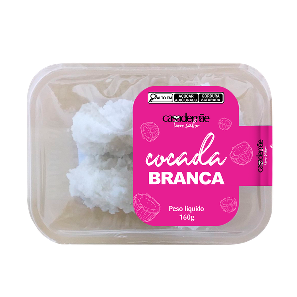 COCADA CASA DE MÃE 160G BDJ BRANCA