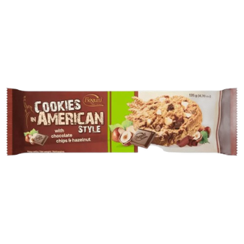 COOKIES IN AMERICAN STYLE 135G GOTAS CHOCOLATE AVELA PED