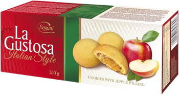 COOKIES LA GUSTOSA 150G CREME MAÇÃ