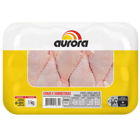 COXA/SOBRECOXA FRANGO AURORA 1KG BDJ