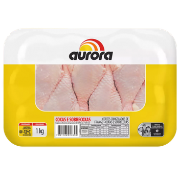 COXA/SOBRECOXA FRANGO AURORA 1KG BDJ