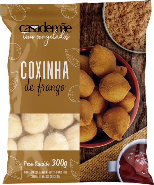 COXINHA CASA DE MÃE 300G FRANGO