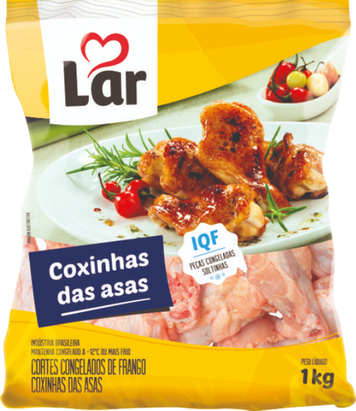 COXINHA DA ASA LAR FOODS 1KG IQF