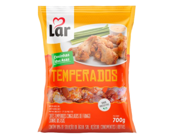 COXINHA DA ASA LAR FOODS 700G PACOTE TEMPERADA