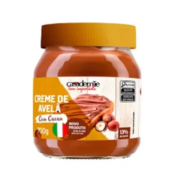 CREME AVELÃ CASA DE MÃE 700G CACAU
