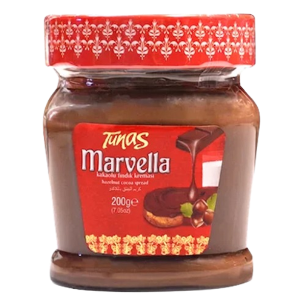 CREME AVELÃ TUNAS MARVELLA 200G VD CACAU