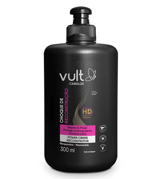 CREME DE PENTEAR VULT 300ML RECONSTRUÇÃO