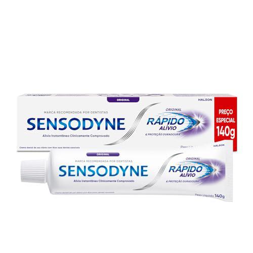 CREME DENTAL SENSODYNE 140G RÁPIDO ALÍVIO