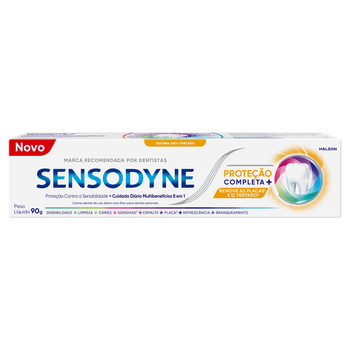 CREME DENTAL SENSODYNE 90G PROTEÇÃO/ANTI-TÁRTARO