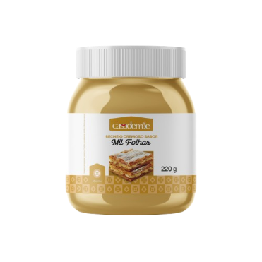 CREME MIL FOLHAS CASA DE MÃE 220G