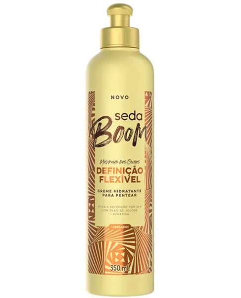 CREME PARA PENTEAR SEDA 350ML BOOM DEFINIÇÃO FLEXÍVEL