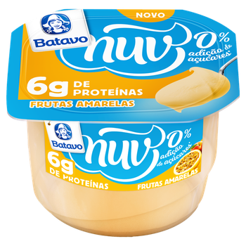 CREME QUARK BATAVO 100G NUV ZERO AÇUCAR FRUTAS AMARELAS