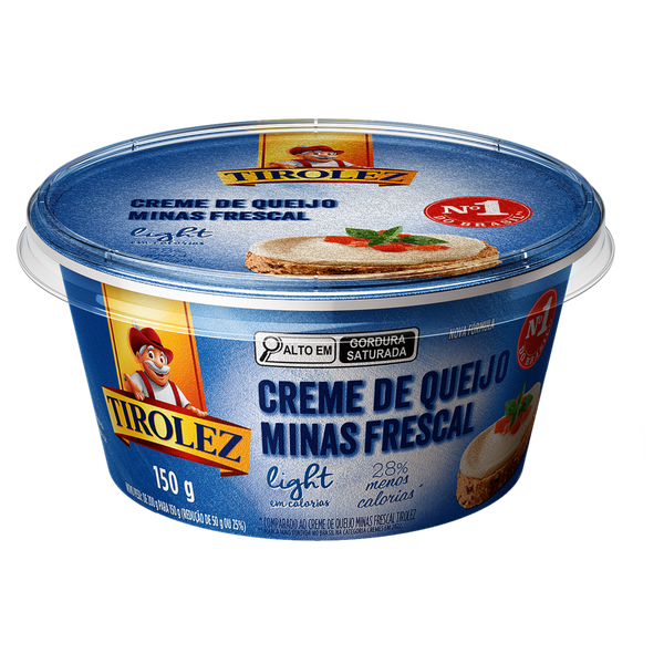 CREME RICOTA TIROLEZ 150G LIGHT