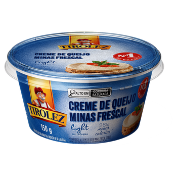 CREME RICOTA TIROLEZ 150G LIGHT