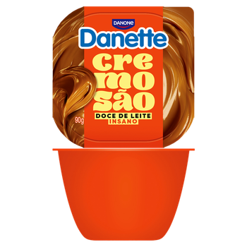 DANETTE 90G CREMOSÃO DOCE LEITE