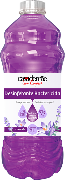 DESINFETANTE CASA DE MÃE 2L LAVANDA