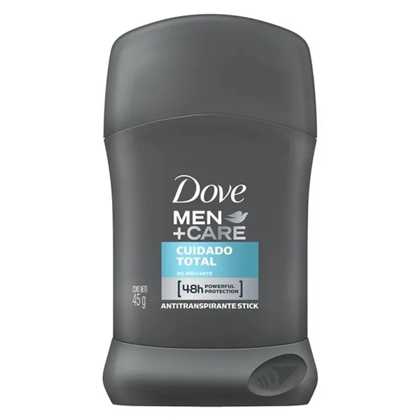 DESODORANTE DOVE MEN STICK 45G CUIDADO TOTAL