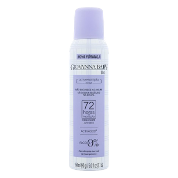 DESODORANTE GIOVANNA BABY AEROSOL 150ML 72H LILAC