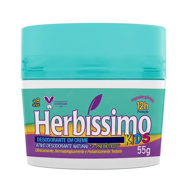 DESODORANTE HERBISSIMO CREME 55G KIDS